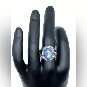 NWT Bali Legacy Himalayan Kyanite Ring In Stella Silver
